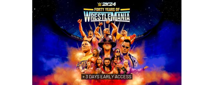 WWE 2K24 40 Years of Wrestlemania 