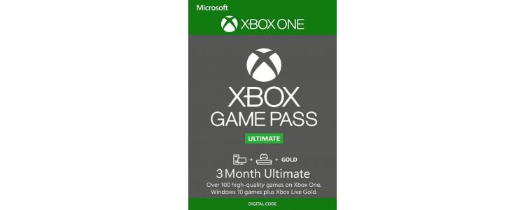 Xbox Game Pass Ultimate - 3 месяца 