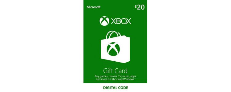 Xbox Live Card 20 EUR 