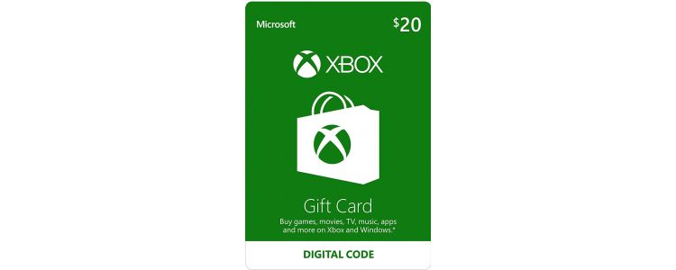 Xbox Live Card $20 