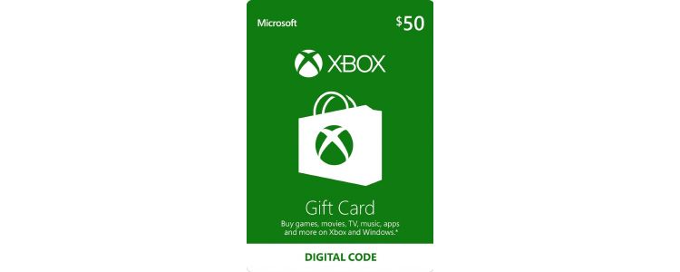 Xbox Live Card $50 